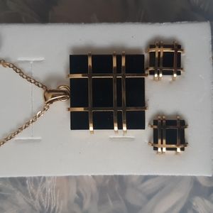 Necklace and Earrings
